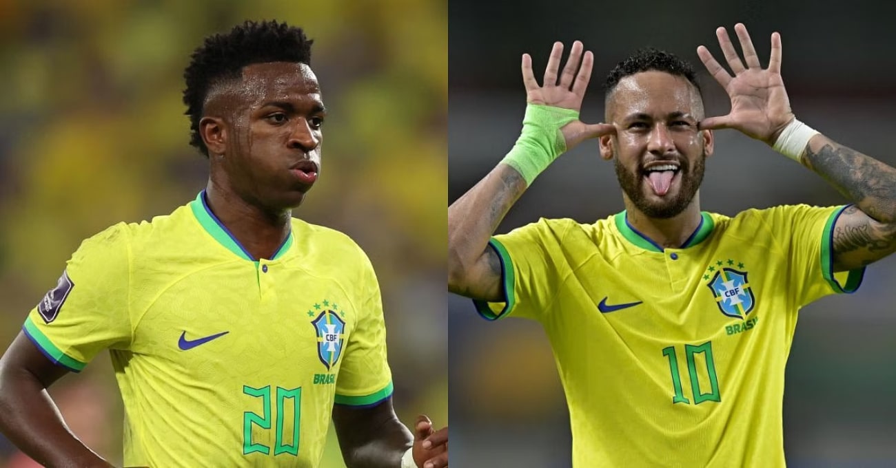 Vinicius Jr envoie un message émouvant à Neymar