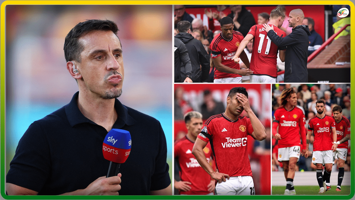 « Ils sont irresponsables » : Gary Neville révèle qui est à blâmer pour la défaite contre Brighton