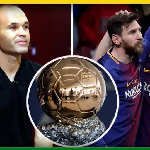 Iniesta parle de Lionel Messi et évoque le Ballon d’Or 2010 70 2