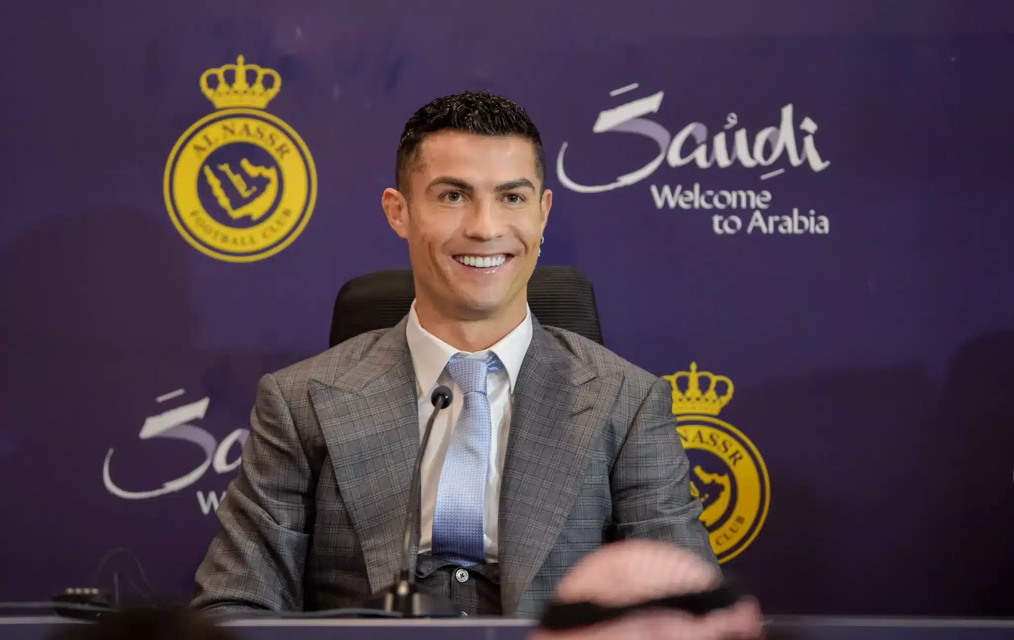 Cristiano Ronaldo is Officially Unveiled as Al Nassr Player scaled
