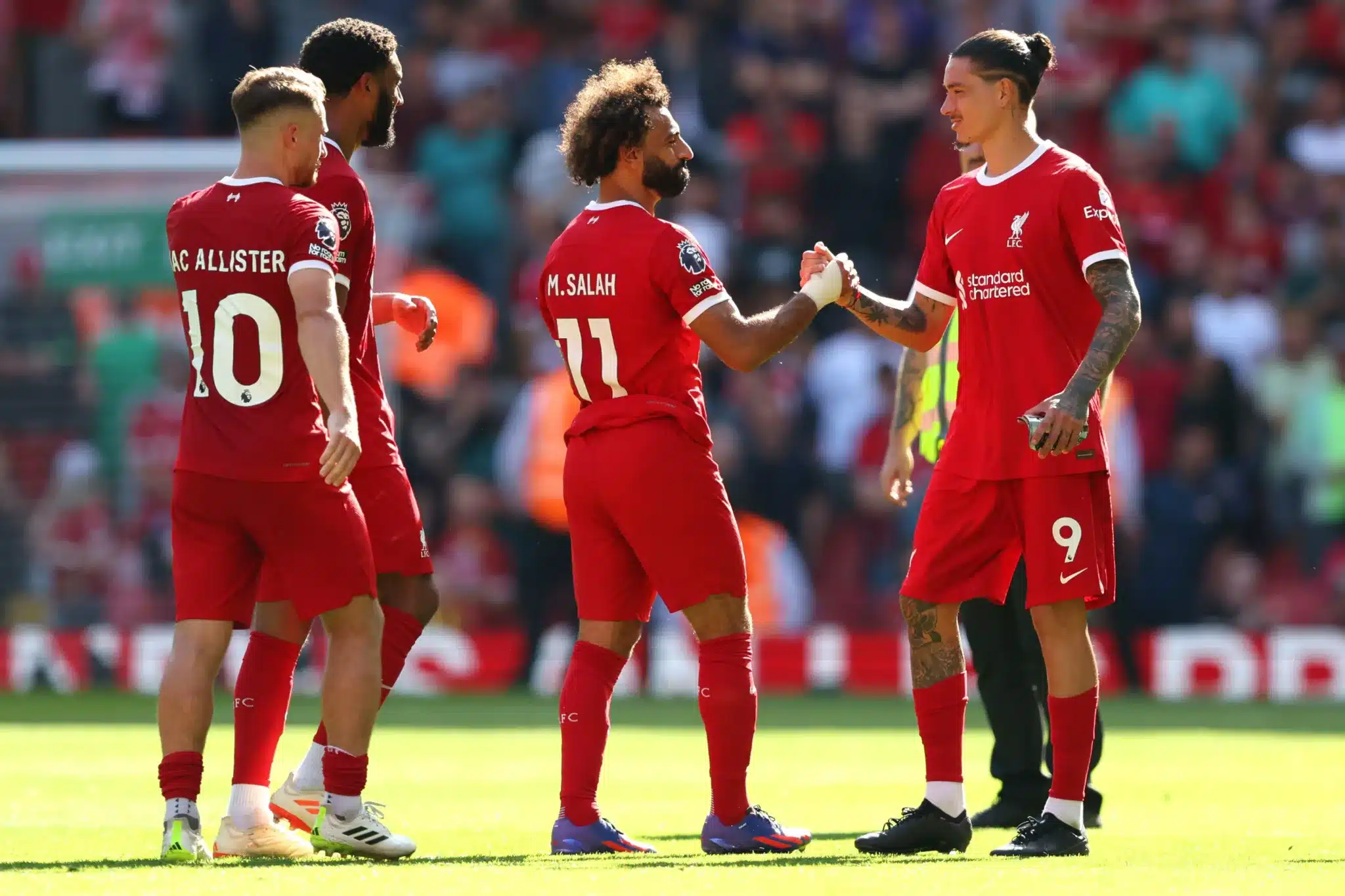 Premier League : Liverpool enchaîne face à West Ham, Mohamed Salah buteur