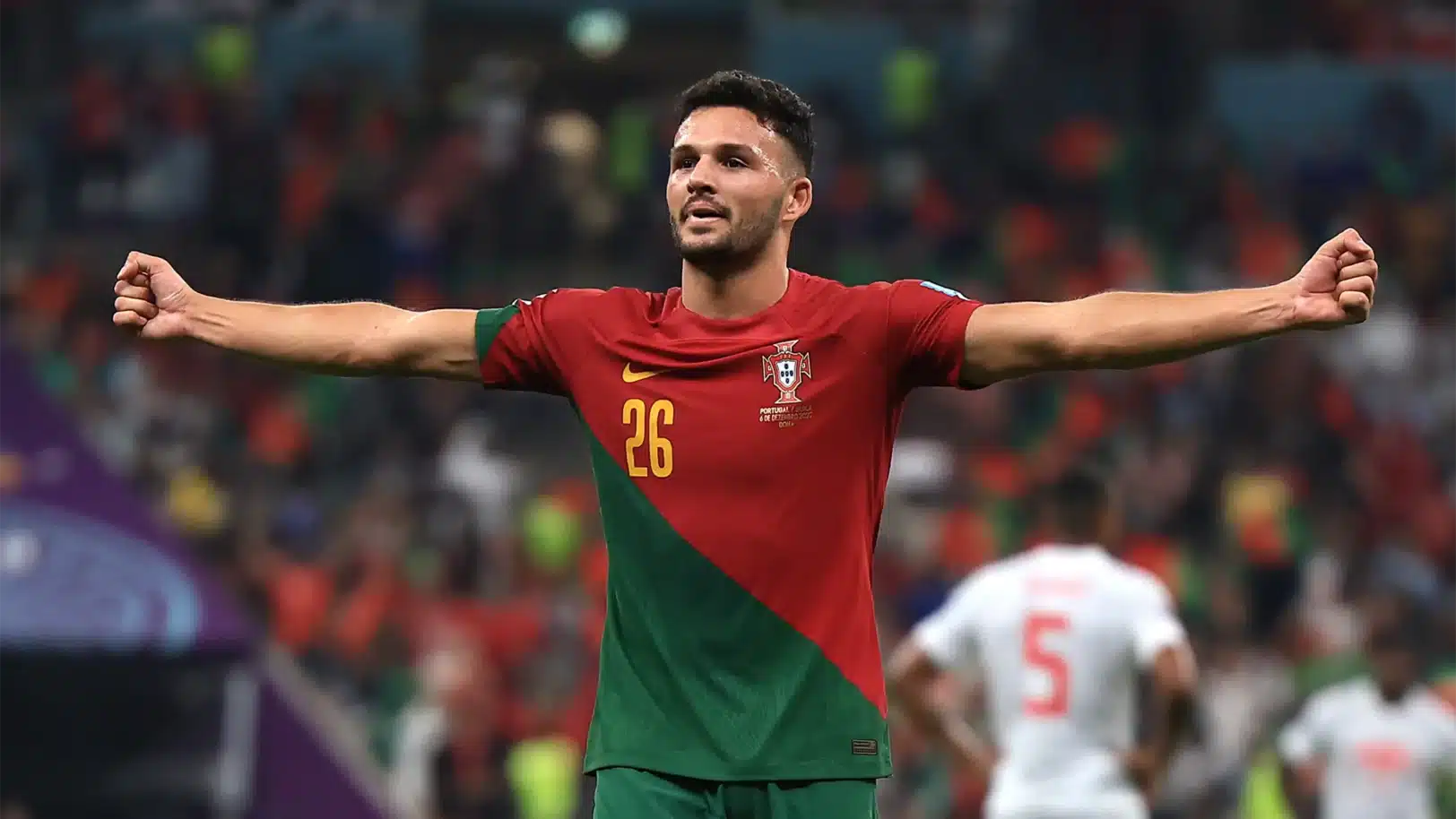 Goncalo Ramos Portugal celebrate Switzerland World Cup