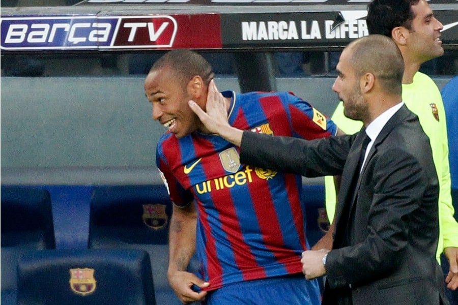 Henry Guardiola Barca Barcelone 1