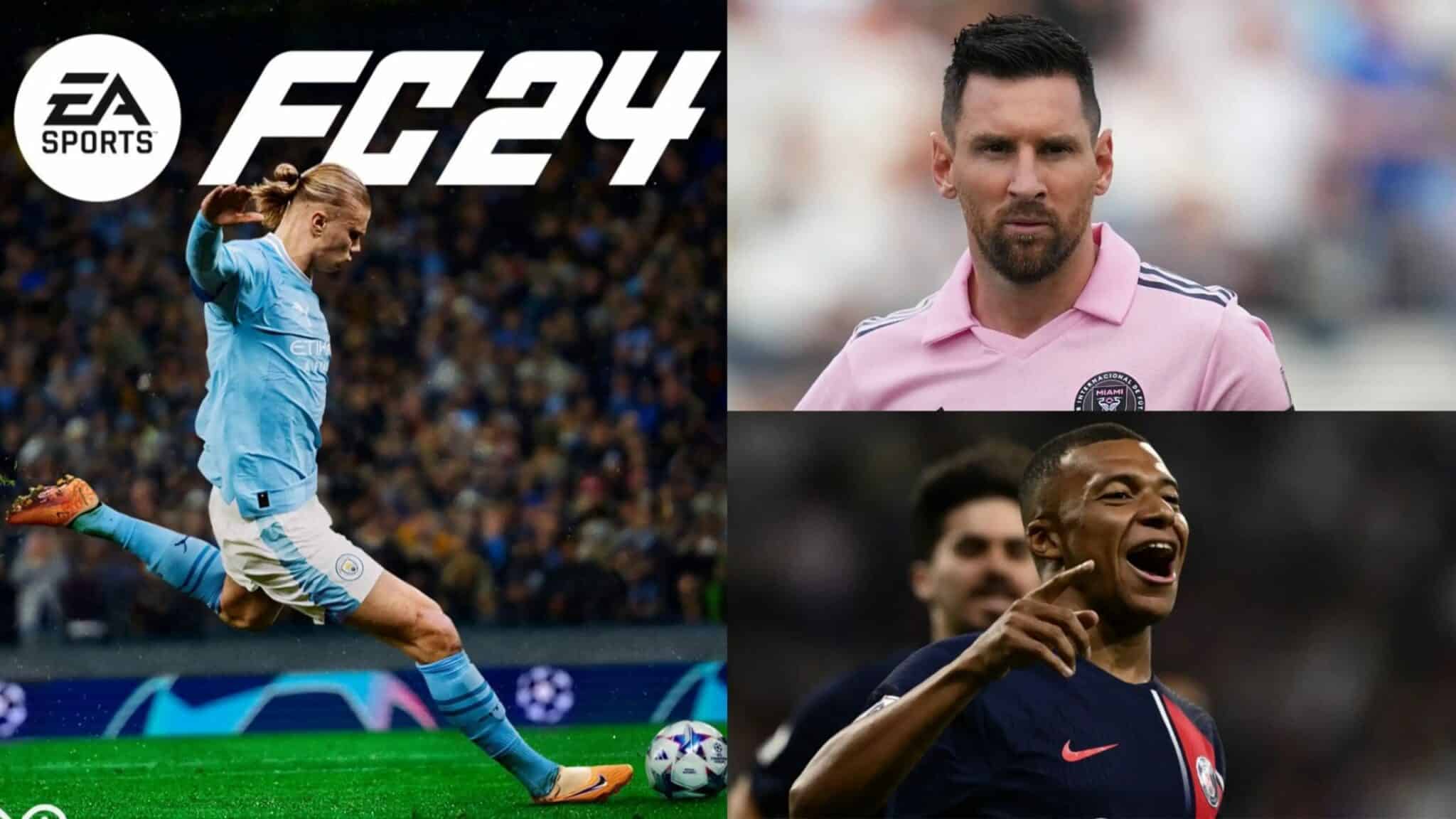 Mbappé et Haaland sur le trône, Messi Ronaldo ? les notes du jeu EA SPORTS FC 24 sont dévoilées