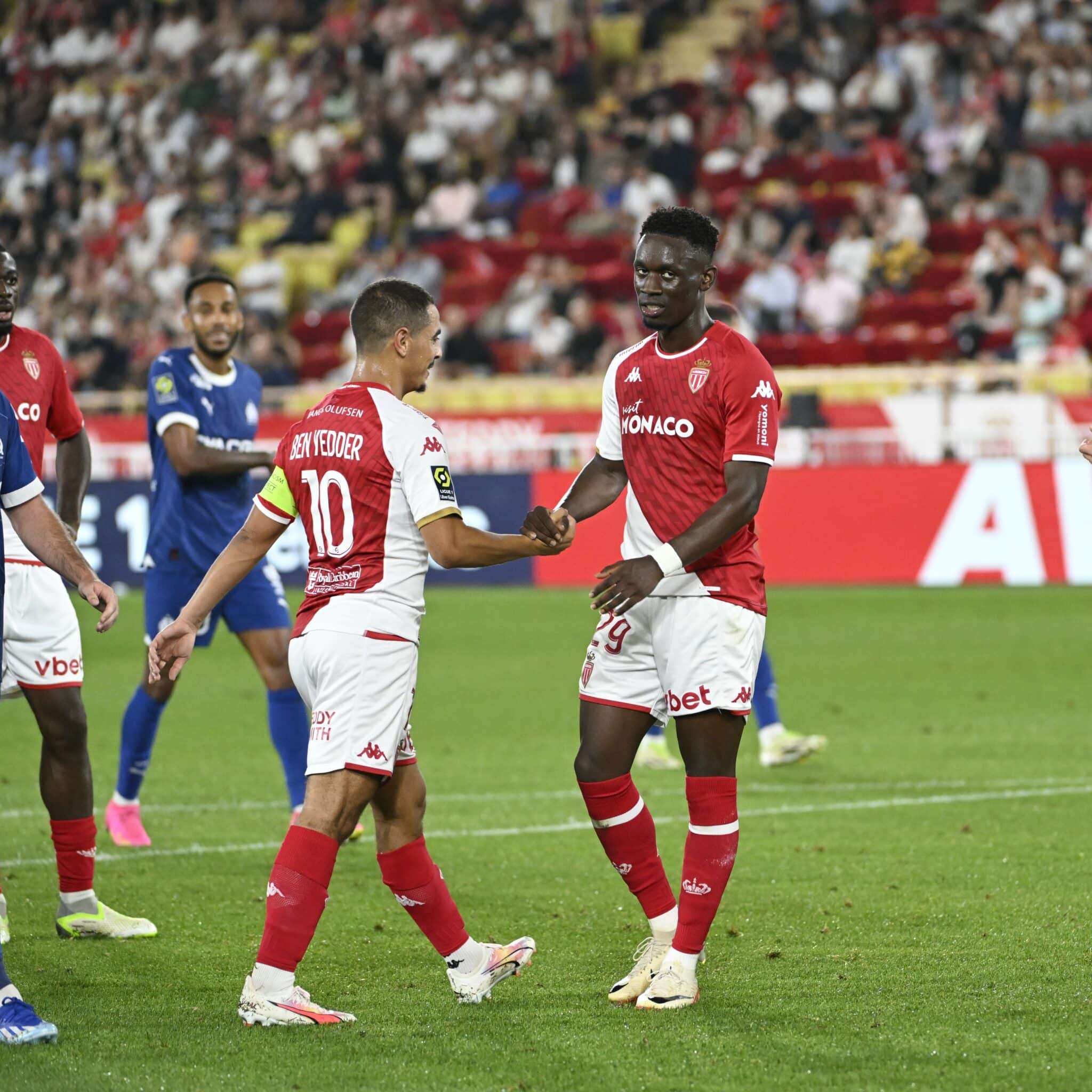 Au terme d’un match intense, l’OM chute face à l’AS Monaco