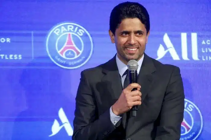 "C’est fini", Al-Khelaïfi fait une grande annonce pour la Ligue des Champions 2 Nasser Al Khelafi PSG jpg