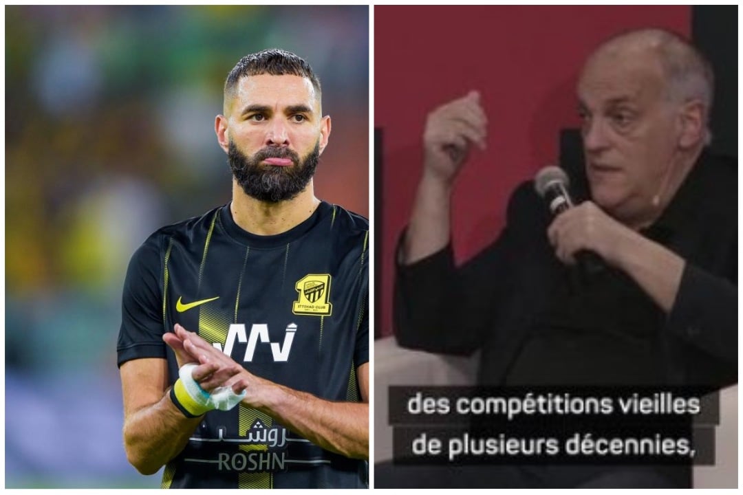 Le cinglant tacle de Javier Tebas à l’Arabie Saoudite : « Le club de Benzema est ‘Al- je ne sais pas quoi' »