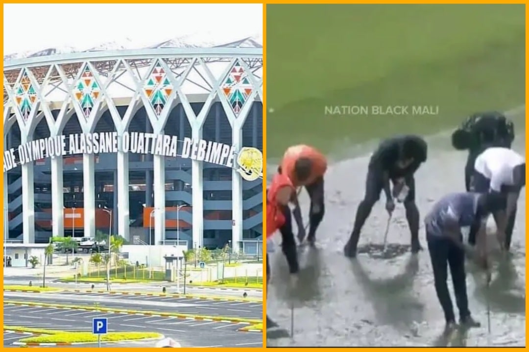 La Côte d’Ivoire moquée après l’inondation au stade d’Ebimpé : « On viendra avec nos pelouses »