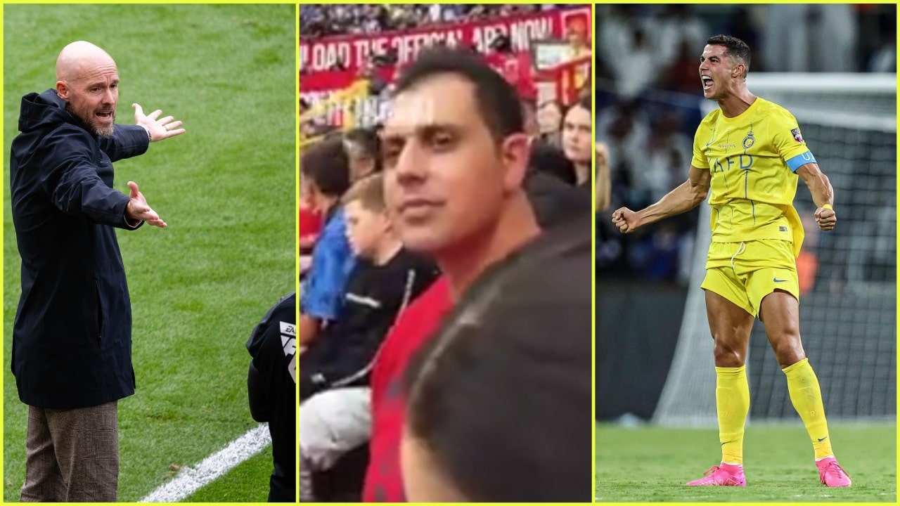 VIDÉO : Ronaldo à l’honneur à Old Trafford, les fans chambrent Ten Hag