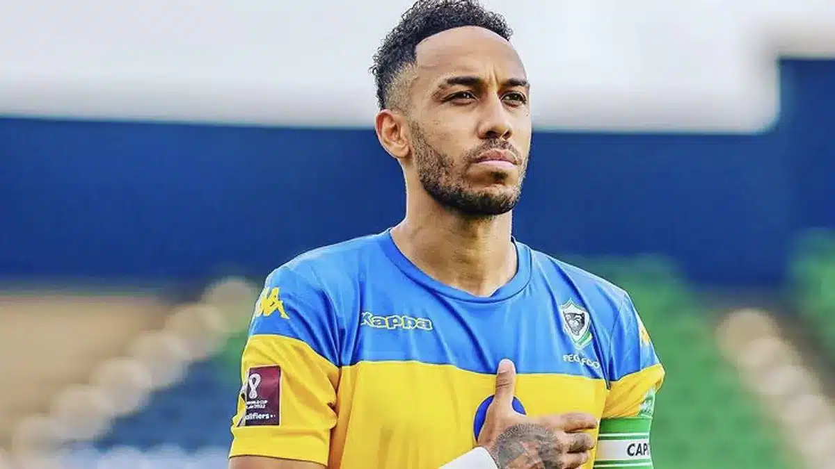 Pierre Emerick Aubameyang Pantheres du Gabon Foot RDC