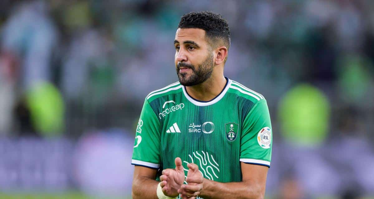 Mauvaise nouvelle, Riyad Mahrez hospitalisé en Arabie Saoudite