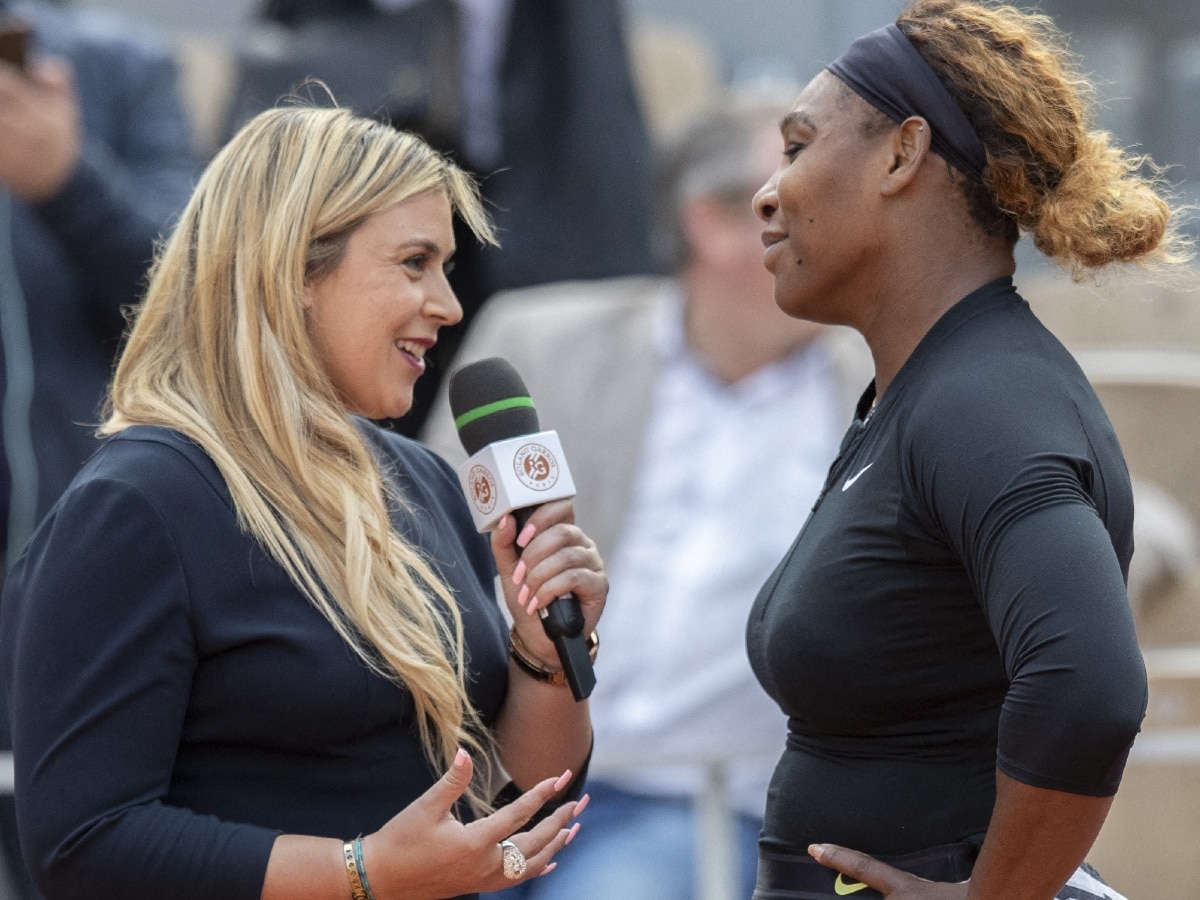 Marion Bartoli et Serena Williams