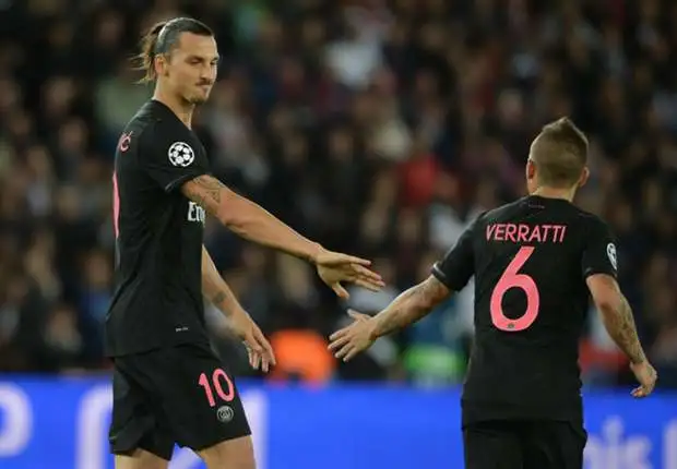 Zlatan Ibrahimovic se lâche après le départ de Verratti du PSG: « Je t’ai fait un homme »