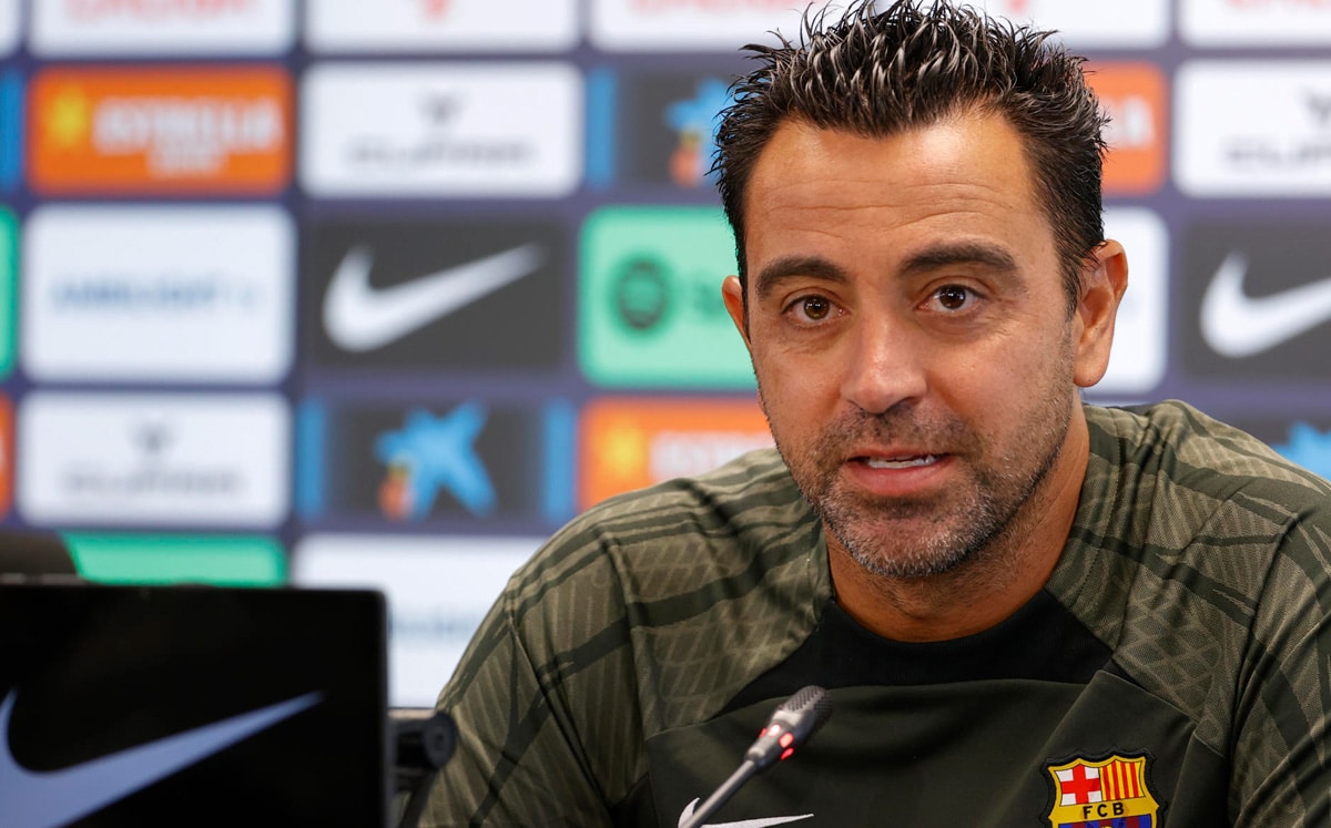 La grosse mise au point de Xavi sur un joueur : «Je n’ai jamais dit qu’il allait partir»