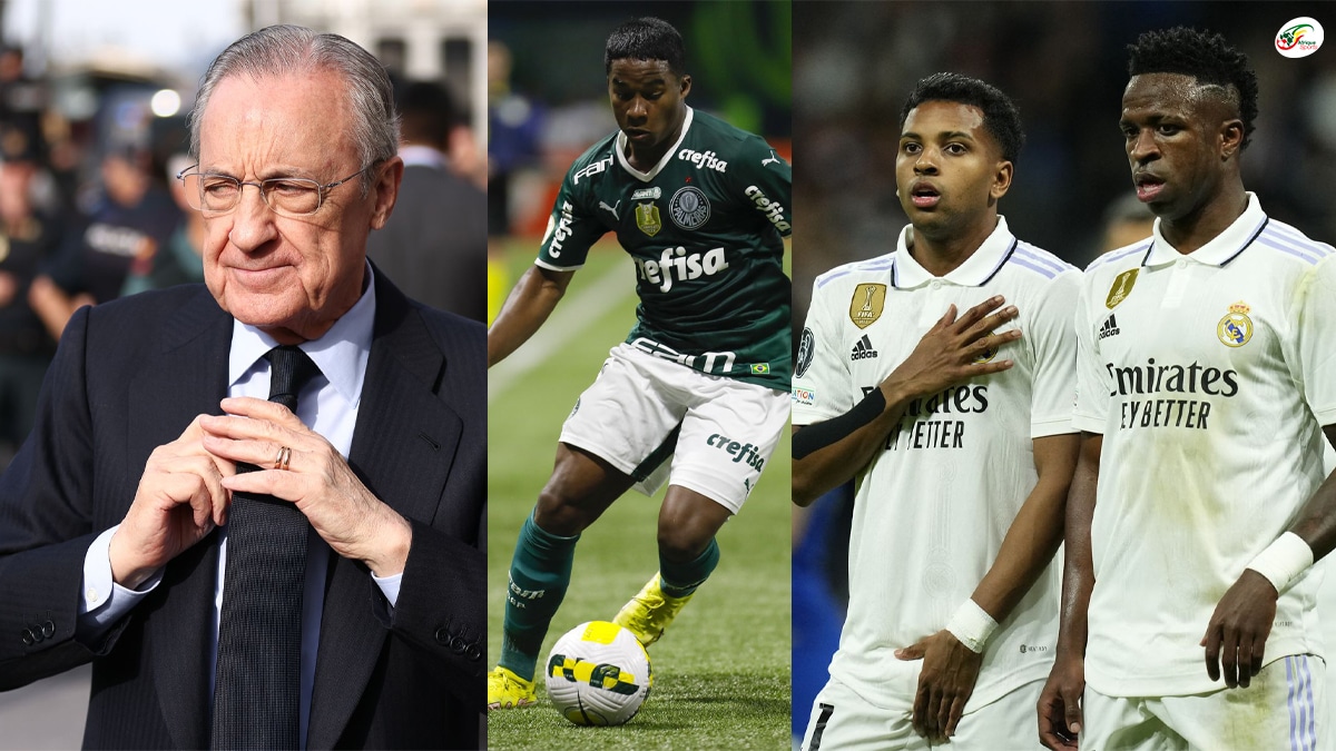 Endrick, Rodrygo et Vinicius ont déjà parlé à Pérez du « nouveau Messi »