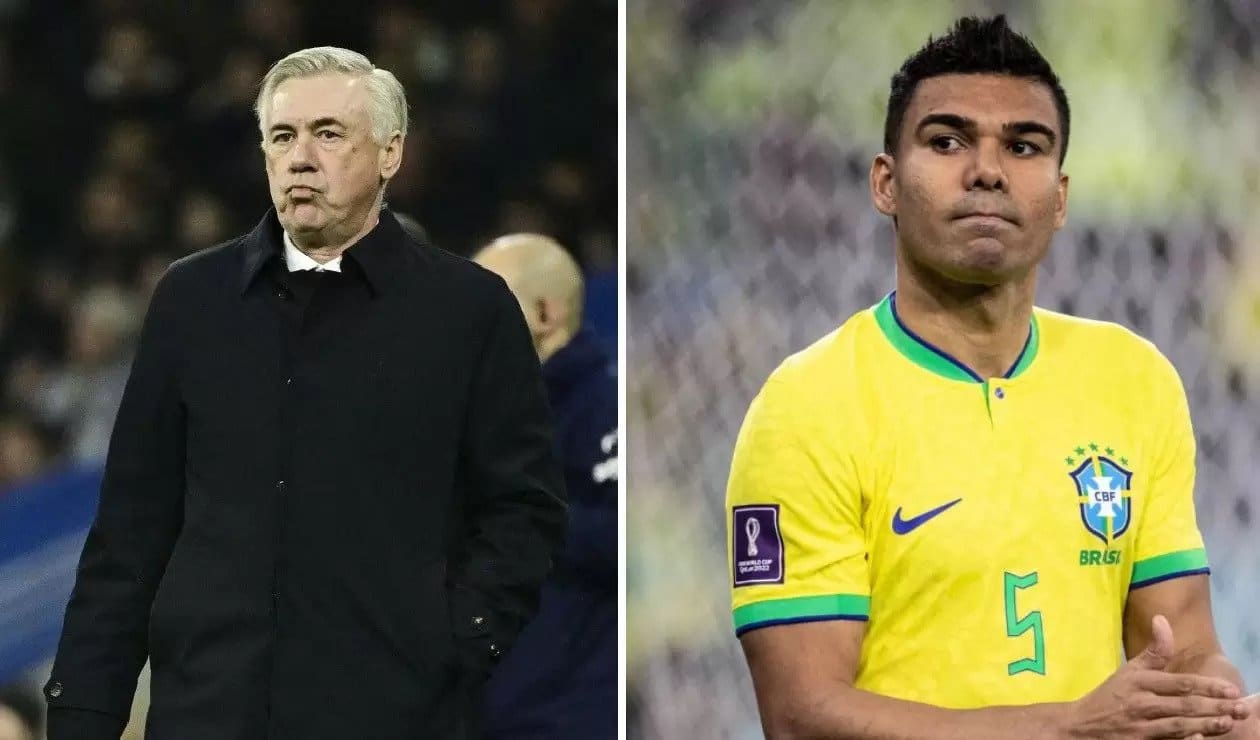 Ancelotti sur le banc du Brésil ? Casemiro dénonce un « manque de respect » !