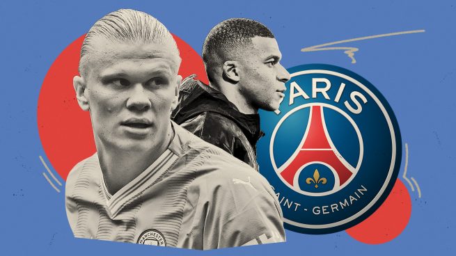 Kylian Mbappé remplacer par Haaland au PSG