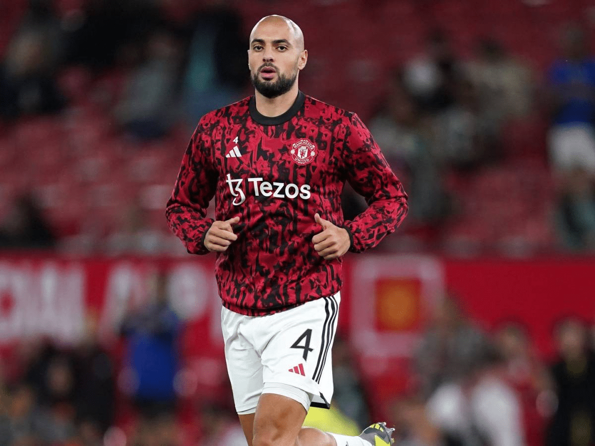 Amrabat a débuté pour l'équipe de Ten Hag lors de la victoire 3-0 contre Crystal Palace en Carabao Cup.