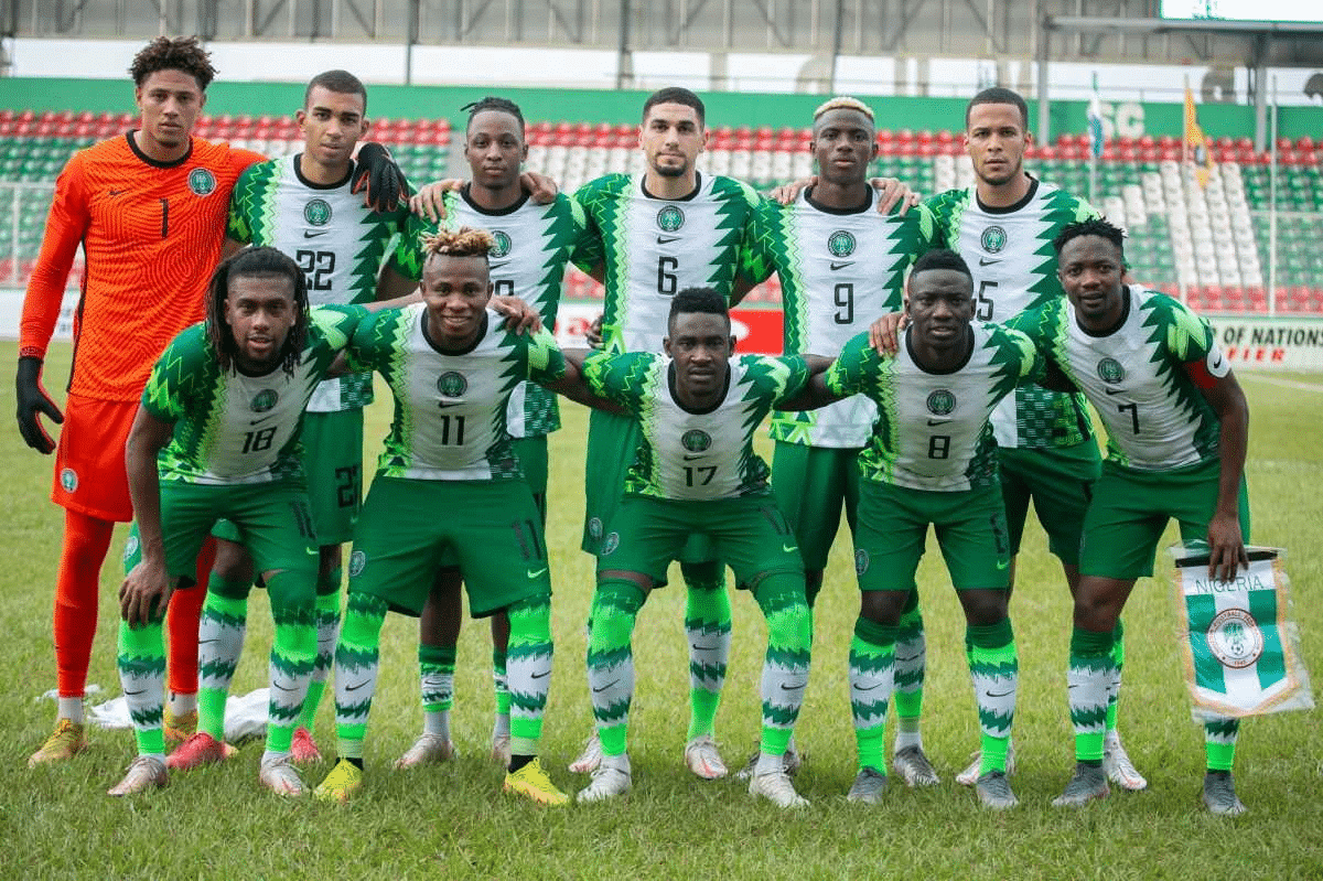 Osimhen avec l'équipe du Nigéria