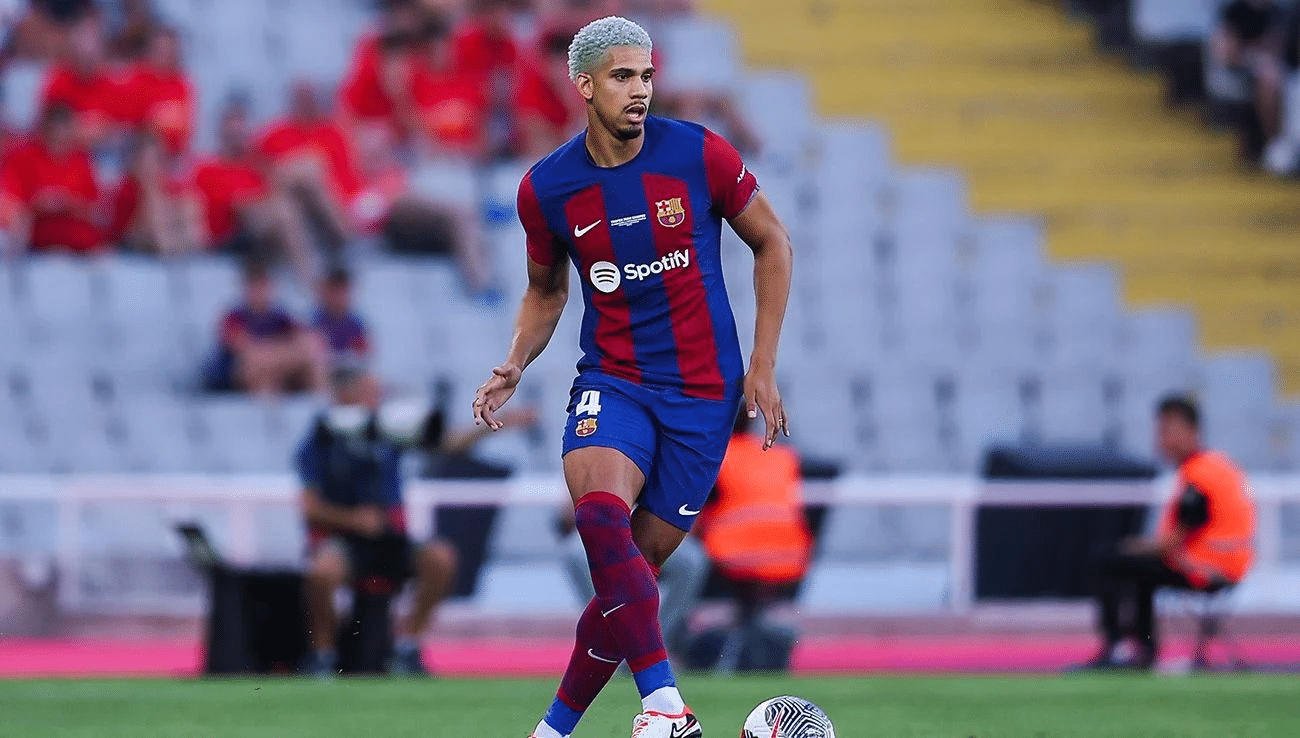 Araujo avec le Barça