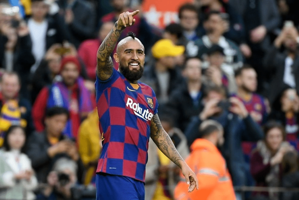  Arturo Vidal, a désigné Sergio Busquets, de l'Inter Miami, devant Casemiro