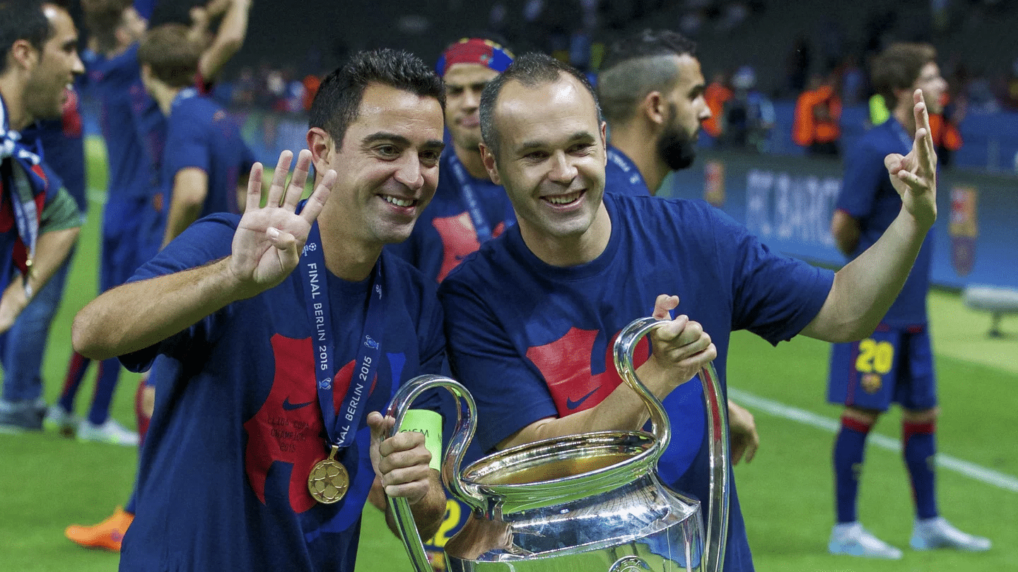 Ballon d'Or : Xavi et Iniesta