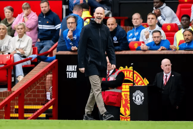 Bruno Fernandes et trois joueurs de Man Utd se battent dans le vestiaire après la défaite de Brighton