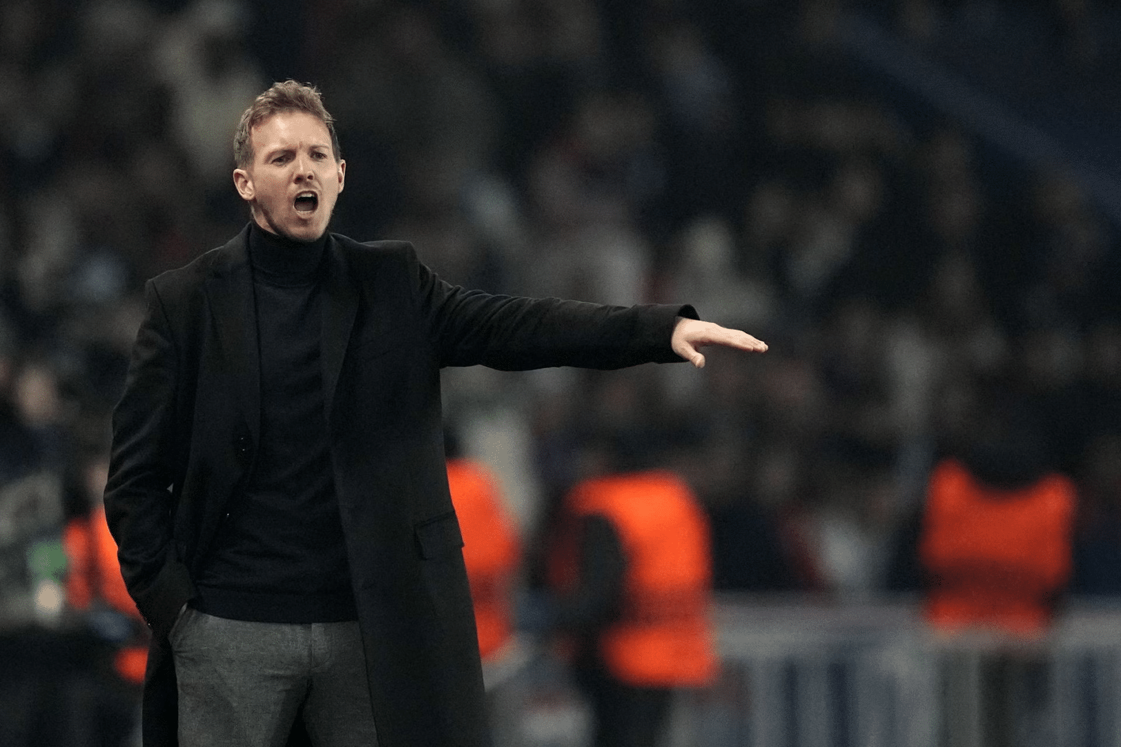 Julian Nagelsmann a été nommé entraîneur intérimaire de l'équipe nationale masculine allemande jusqu'à la fin du championnat d'Europe 2024.