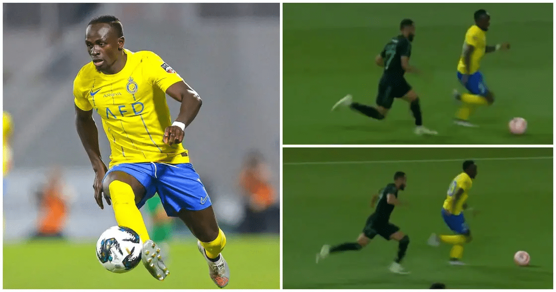 Sadio Mane se faufile entre quatre joueurs d'Al Ahli dans un mouvement incroyable (Video)