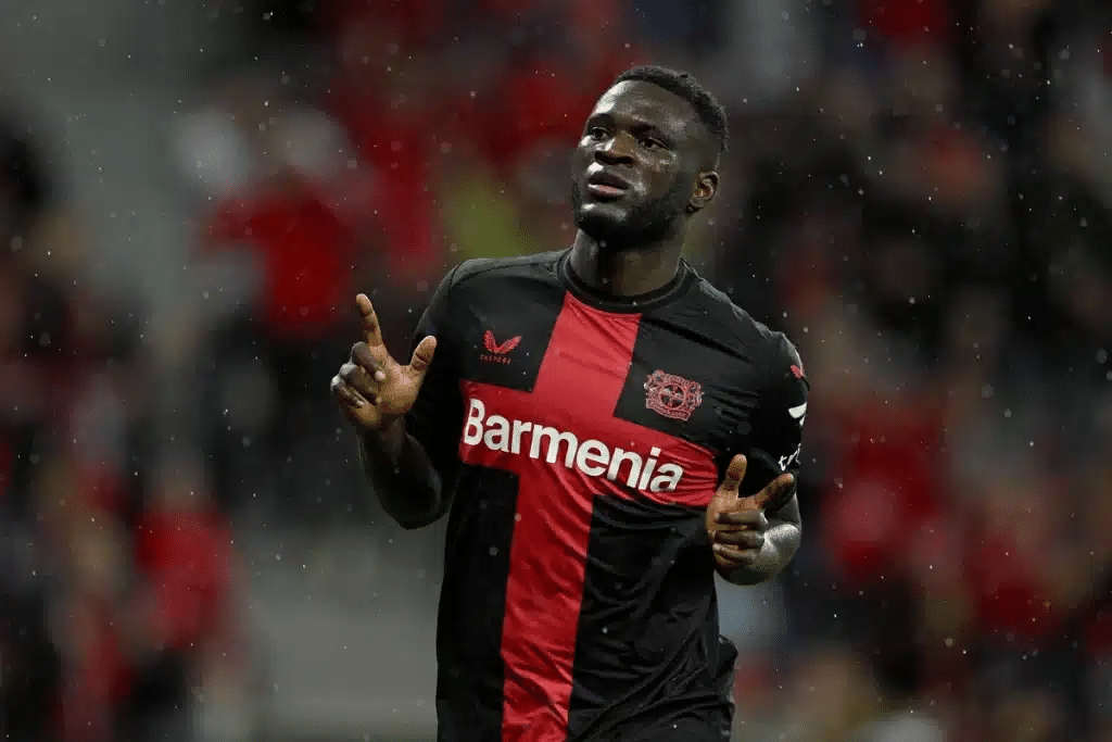 Dimanche, Leverkusen a battu Heidenheim 4-1 à la BayArena, avec un doublé de Boniface.