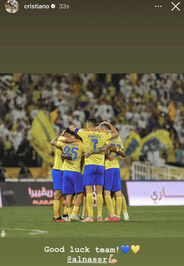 Coupe du Roi des Champions : Ménagé par Al Nassr, Ronaldo réagit 2 image 958