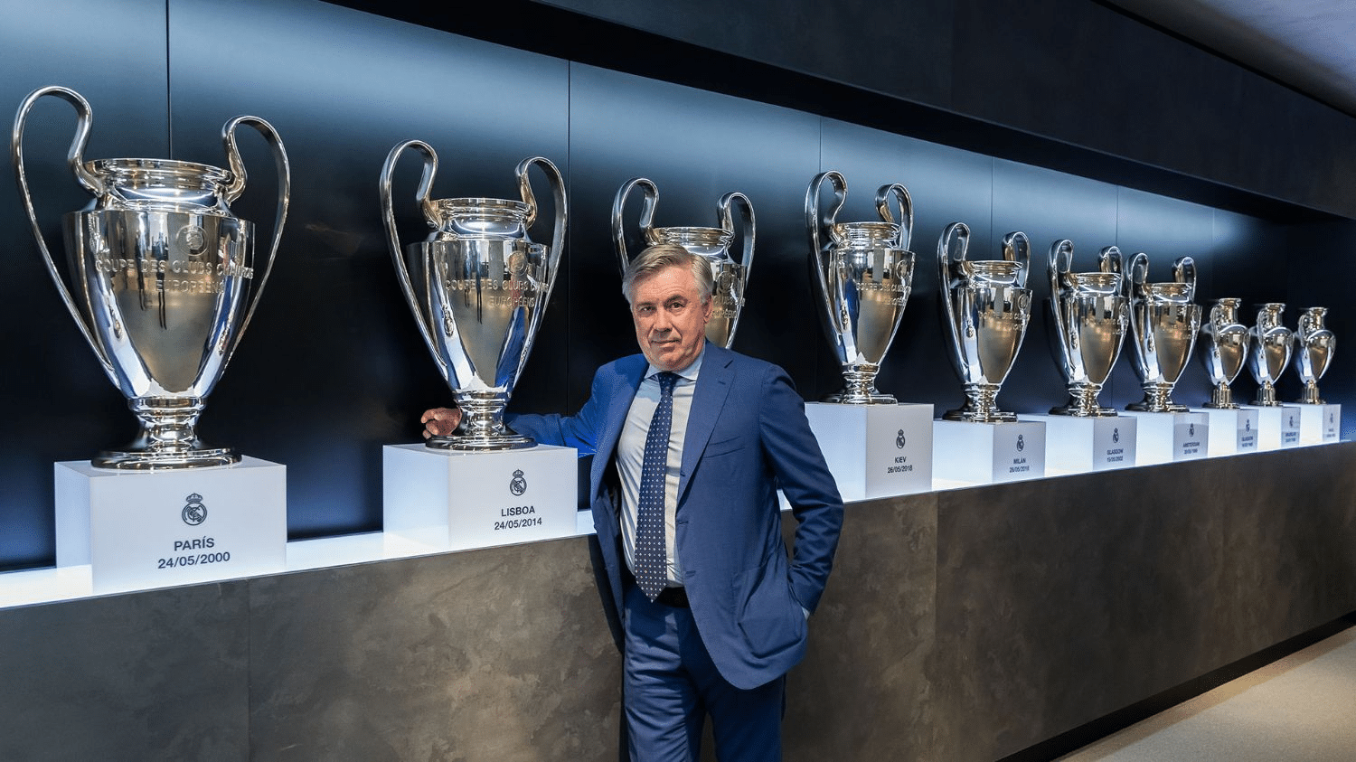 Carlo Ancelotti au real Madrid