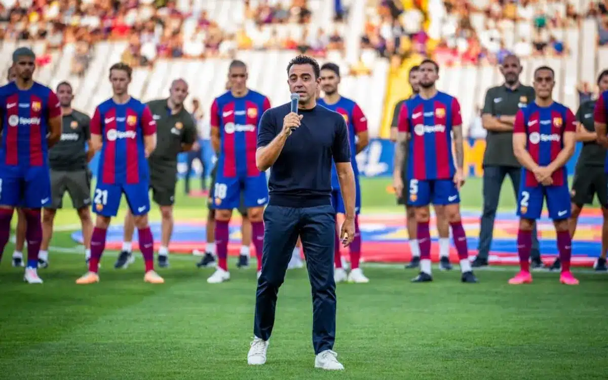 Xavi et le Barça