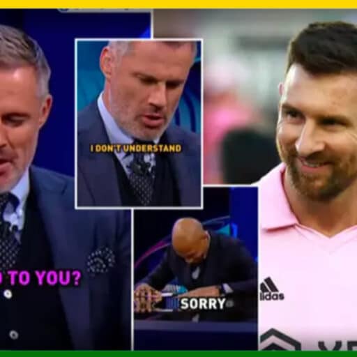 Jamie Carragher révèle ce que Lionel Messi lui a envoyé en DM après avoir critiqué la star de l’Inter Miami. mor 4 1