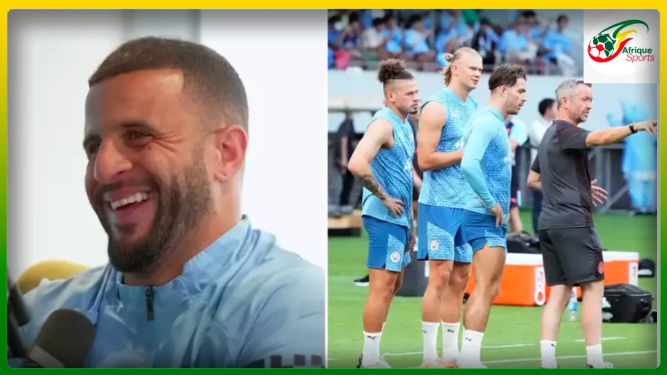 Kyle Walker révèle la façon inhabituelle dont les joueurs de Man City sont punis pour leurs retards.