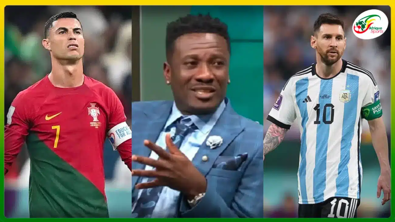 Asamoah Gyan snobe Messi et de Ronaldo et révèle le meilleur joueur de tous les temps