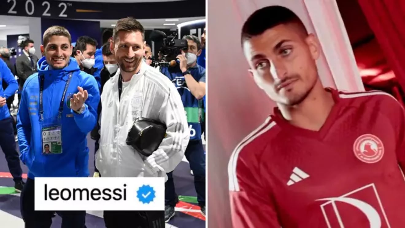 Les fans remarquent la dernière attaque de Messi contre le PSG après avoir posté un message de bonne chance à Verratti