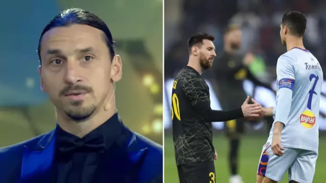 Ibrahimovic a donné une réponse très controversée au débat entre Messi et Ronaldo.