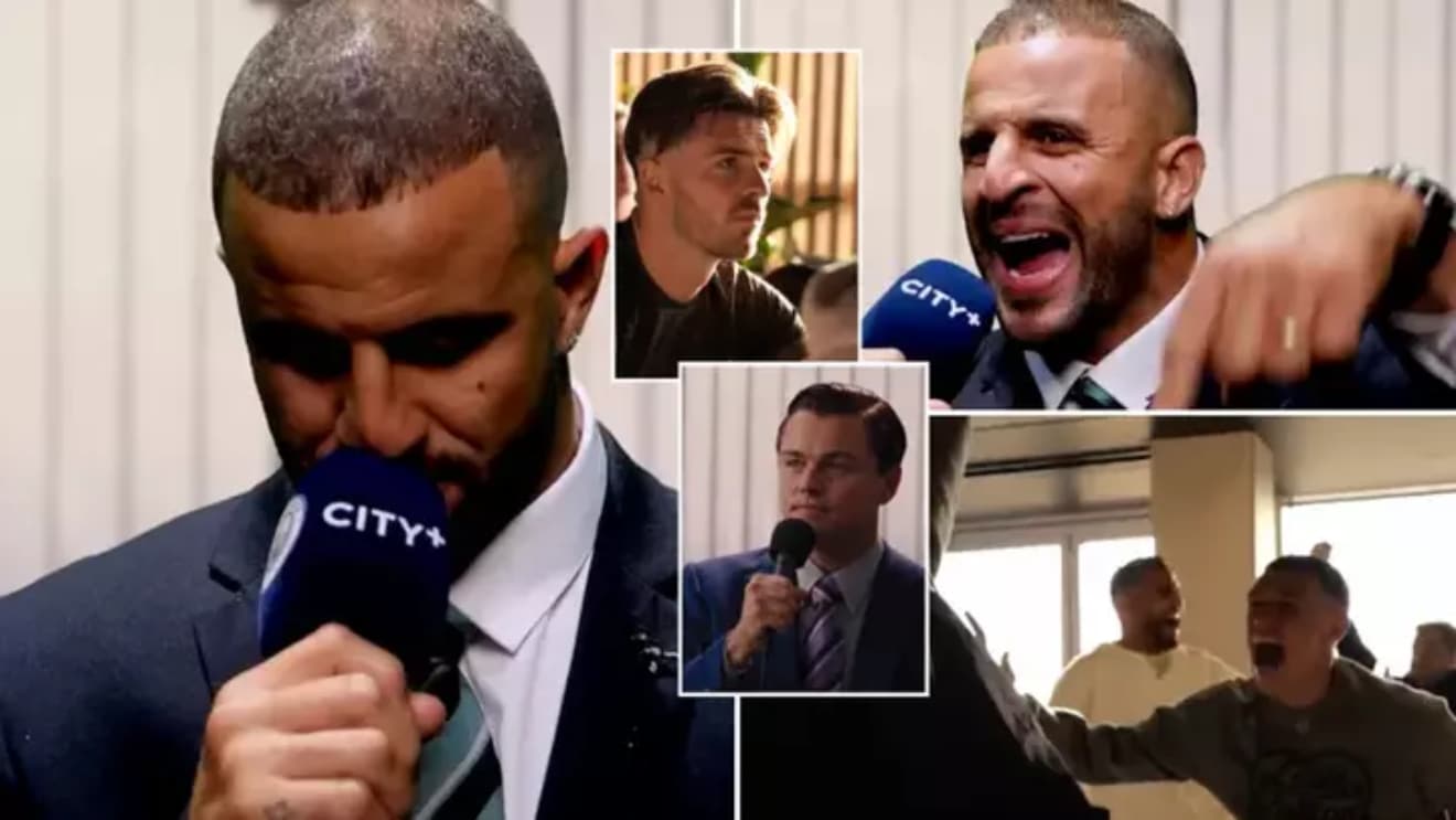 Man City publie une vidéo hilarante pour annoncer la prolongation de contrat de Kyle Walker