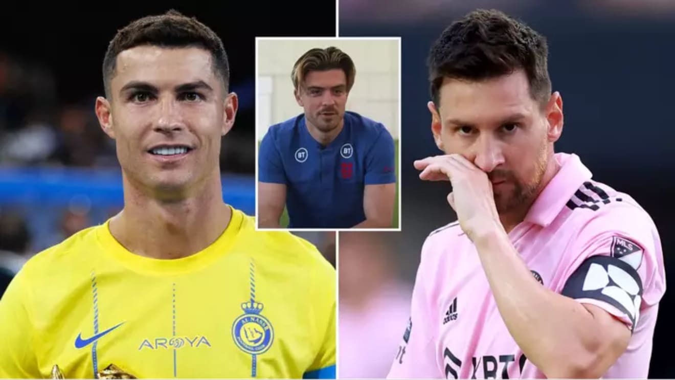 Jack Grealish a tranché entre Ronaldo et Messi lors du débat sur le GOAT.