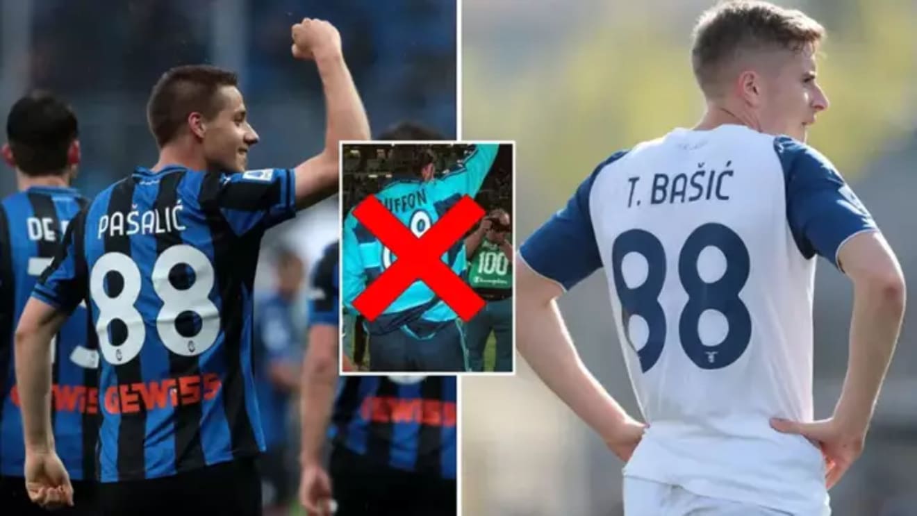 Pourquoi les footballeurs italiens ne peuvent pas porter le maillot n° 88, c’est interdit
