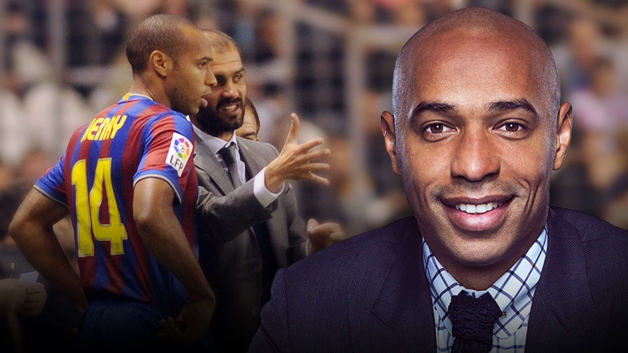 « Il m’a ouvert les yeux », le vibrant hommage de Thierry Henry à Guardiola