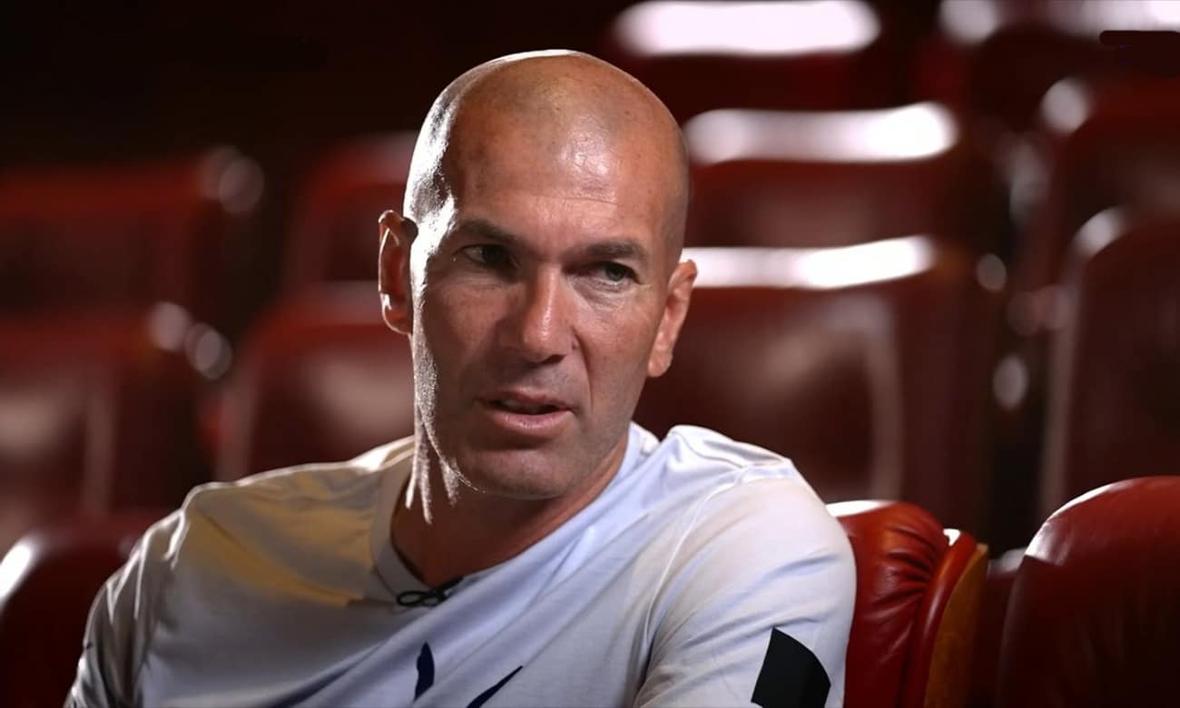 Zidane cite deux légendes du Real Madrid qui le font bondir de sa chaise