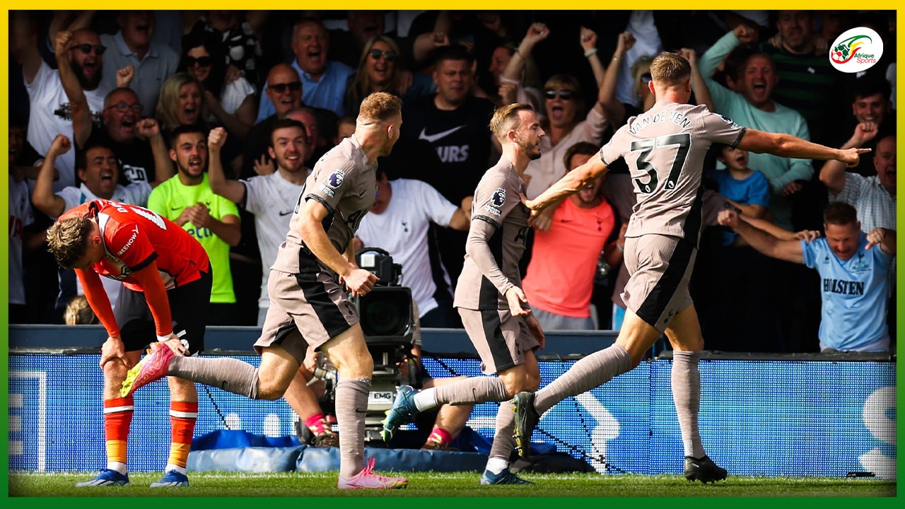 Tottenham s’offre Luton et prend la tête de Premier League