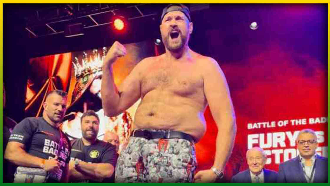 Physique métamorphosé, Tyson Fury montre ses muscles avant Francis Ngannou (Photo)