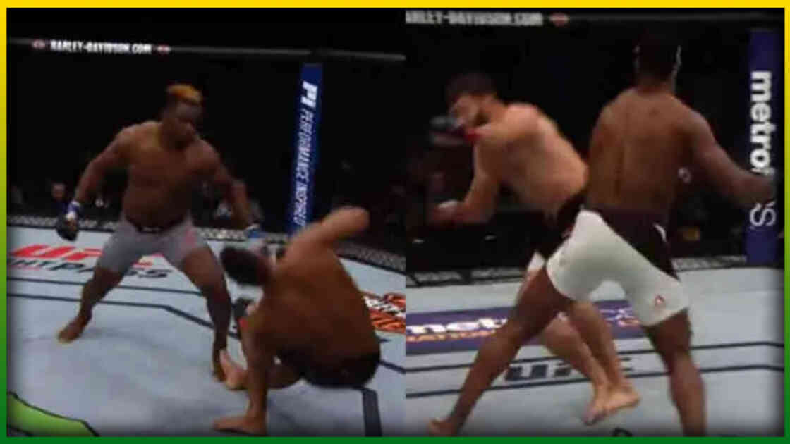 Avant Tyson Fury, appréciez le Top 5 des gros finish de Francis Ngannou (VIDÉO)