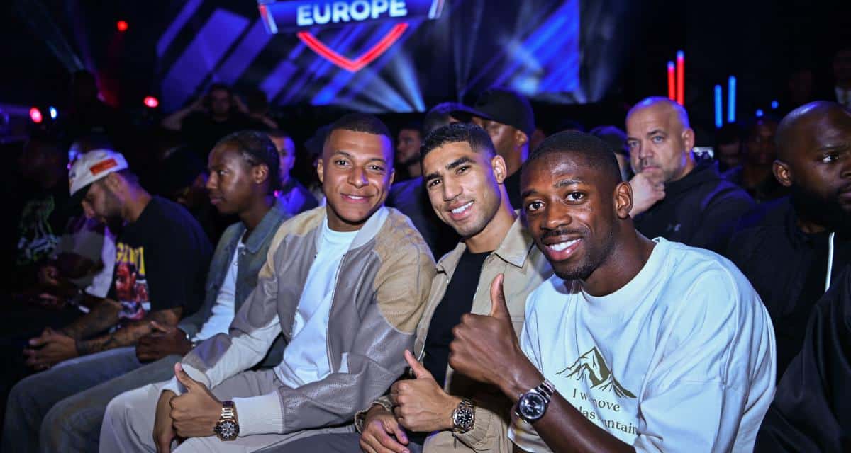 Kylian Mbappé et les stars du PSG