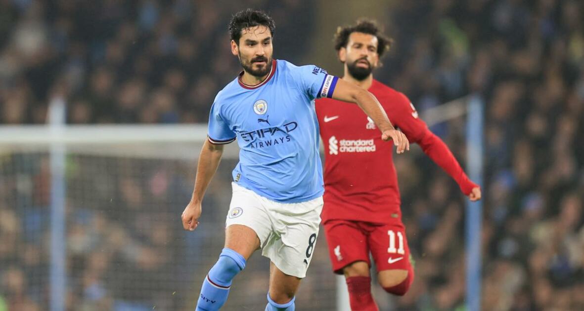 Salah contre Manchester City 