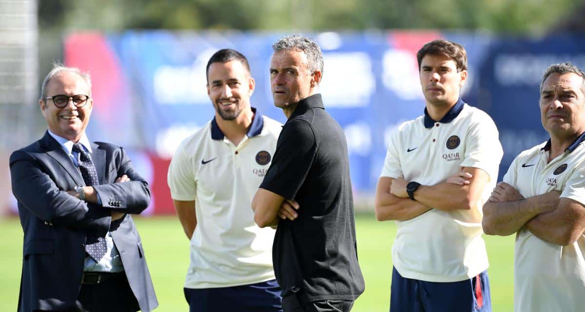 1200 L psg luis enrique s en prend l tat de la pelouse aprs le nul clermont