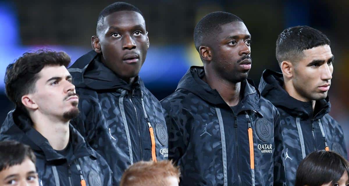 1200 L psg om la sanction de kolo muani dembl hakimi et kurzawa a fuit